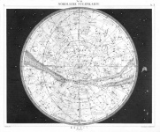 Astronomy Northern Star Map