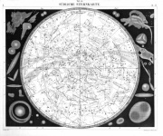 Astronomy Southern Star Map