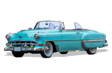 Retro, Classic Car, Cuba, Png