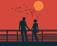 Couple Holding Hands