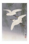 Egret Japanese Vintage Art