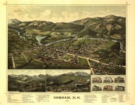 Gorham NH Panoramic Map