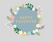 Happy Passover - English