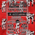 Advice From A Cow Poster