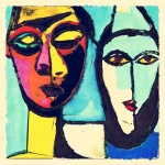 Picasso Abstract Faces