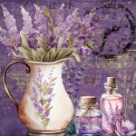 Vintage Lavender Poster