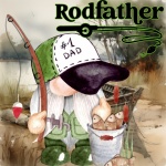 Father&039;s Day Fishing Gnome