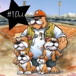 Father&039;s Day Baseball Bulldog