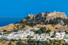 Lindos Town Overview
