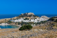 Lindos Town Overview