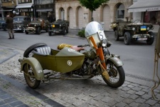 Military Vehicle, Motorcycle, WWII