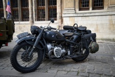 Military Motorcycle, German, WWII