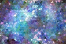 Mosaic Glass Abstract Background