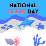 National Ocean Day Seas Poster