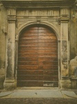 Old Arched Door