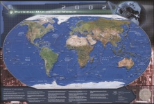 Physical Map Of The World, 2002