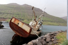 Ship Wreck In Seyðisfjörður