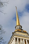 Tall Golden Spire On The Admiralty