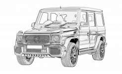 All-terrain Vehicle, Mercedes Benz, Car