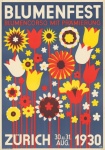Vintage Flower Festival Poster
