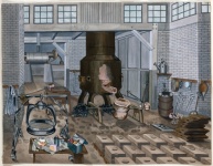 Vintage Iron Foundry Illustration