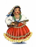 Vintage Mexican Traditional Costume