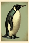 Vintage Penguin Art