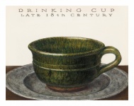 Vintage Tea Cup Illustration