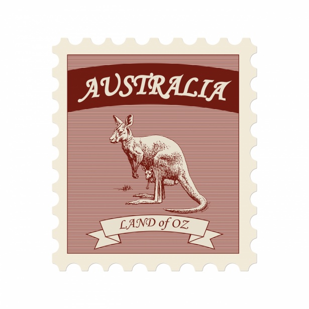 ヴィンテージ切手オーストラリア 無料画像 - Public Domain Pictures