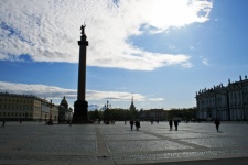 Alexander Column On Palace Square