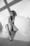 Angel, Wings, Woman, Underwear