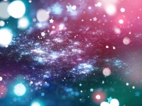 Bokeh Stars Abstract Background