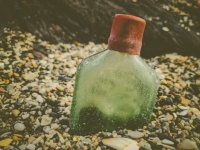 Bottle On The Beach