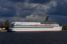 Cruiser On The Neva, St Petersburg