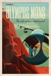 Fictional Mars Tourism Poster