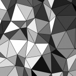 Greyscale Triangle Mesh Background