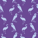 Heron Birds Pattern Background