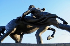 Horse Tamers Statue, St Peterburg
