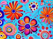 Flower Flourish Digital Art