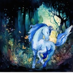 Fantasy Unicorn Horse
