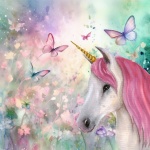 Mystical Unicorn Illustration