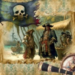 Pirate And Ship