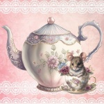 Vintage Tea Mouse