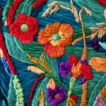 Embroidery Crewel Art Fabric
