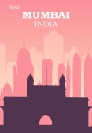 India, Agra Travel Poster