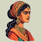 Indian Woman Portrait