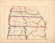 Mississippi Territory Map 1819