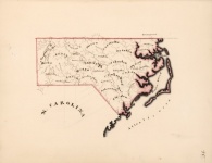 North Carolina Map 1819