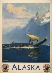 Retro Alaska Poster
