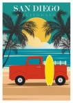 San Diego Travel Poster